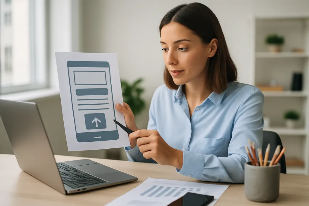 דף נחיתה שמביא לידים לעסק קטן